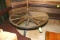 Custom Wagon Wheel Dining Table