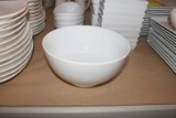 (6) White China Serving Bowls