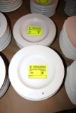 (18) White China Soup Plates
