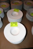 (22) White China Wide Rim Bowls