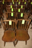 (8) Hunt Country Oak Side Chairs