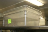 (4) Cambro Storage Containers w/ Covers