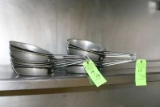 (12) Aluminum Fry Pans