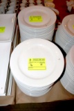 (43) White China Plates