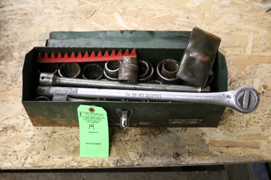 Lot: Asst. 3/4" Sockets & Driver