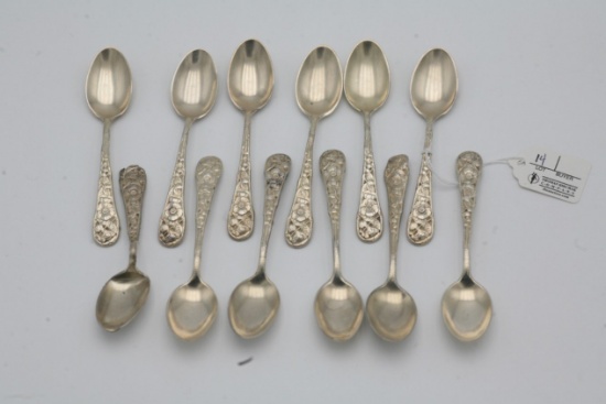 (12) Gorham Sterling Sliver Demitasse Spoons