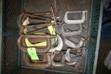 Lot: (20) Asst. Sizes C-Clamps