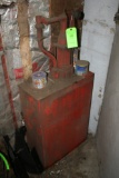 30 gal Hand-Crank Lubricant Dispenser