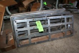 Lot: (4) Model A Deluxe Trunk Rack Parts