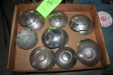 Lot: (15) Model A Hub Caps