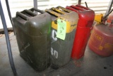 Lot: (3) Jerry Cans