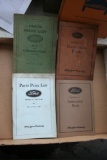 Lot: (4) Model A Books