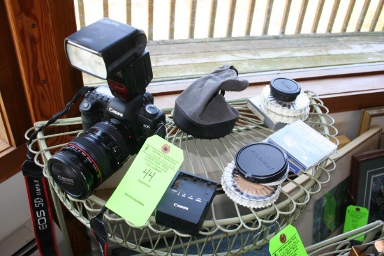 Canon Mark II 5D DSLR Camera w/ Accessories