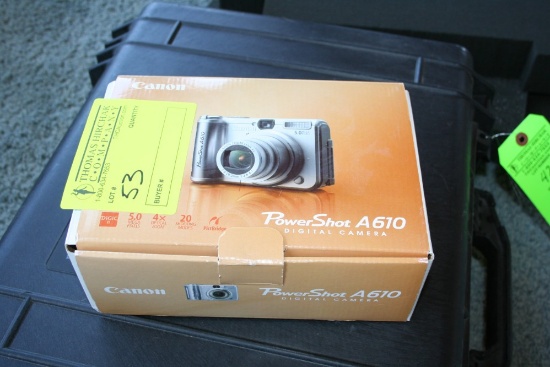 Canon Powershot A610 Digital Camera