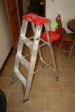 4' Werner Aluminum Step Ladder