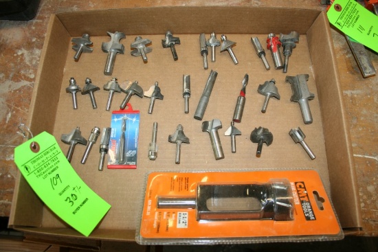 (30+/-) Router Bits