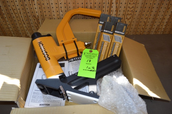 Bostitch Flooring Nailer & Nails