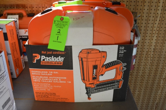 Paslode Cordless 18 Ga. Brad Nailer