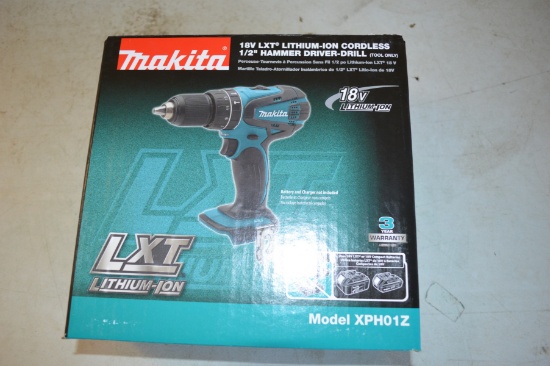 Makita Cordless 1/2" Hammer Driver / Drill