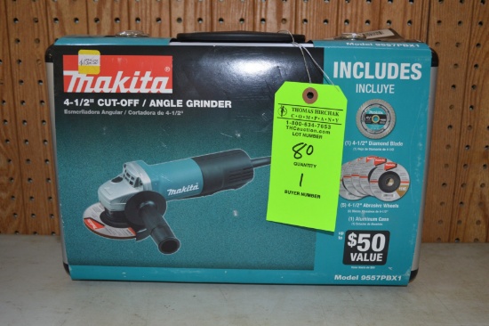 Makita 4-1/2" Cutoff Angle Grinder