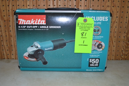 Makita 4-1/2" Cutoff Angle Grinder