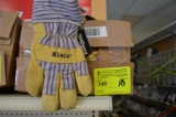 (18) Kinco Thermal Insulated Leather Work Gloves