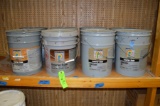 (8) 5-Gals Pittsburgh Exterior Paints & Stains