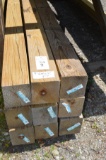 (9) 6 x 6 x 16 PT Lumber