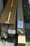 (6) Asst. Length 4 x 4 PT Lumber ; (1) 2 x 8 x 10 PT Lumber