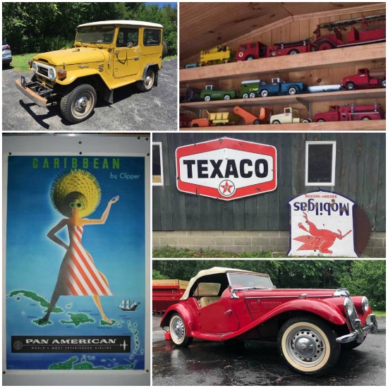 Vintage Advertising, Toys, Antiques, Tools & More!