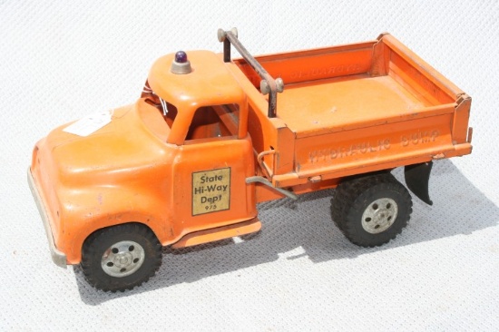 Tonka Toys State Hi-way Dept. Hydraulic Dump Truck