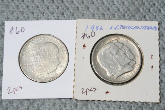 (2) Commemorative US 50¢