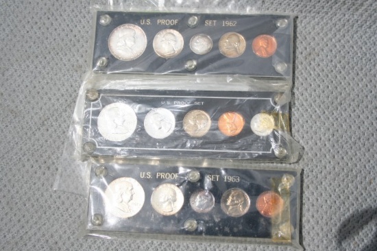 (3) US Proof Sets