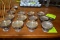 (13) Oneida Sambonet Silver Plated Pedestal Dessert Cups