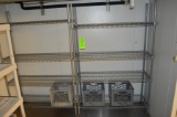(2) Wire 4-Shelf Racks