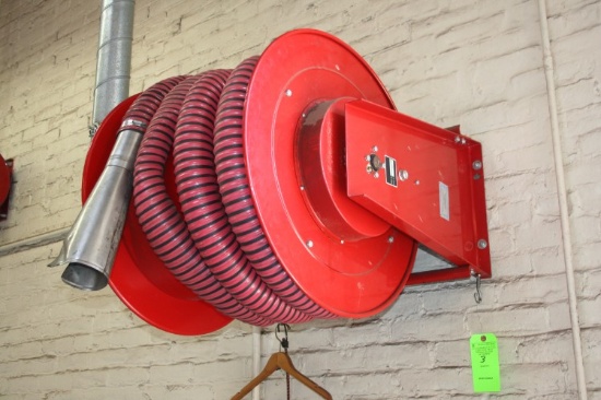 Retractable Exhaust Hose Reel