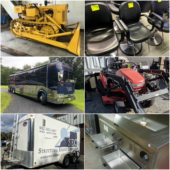 Commercial Tools & Equipment + Prevost Touring Bus