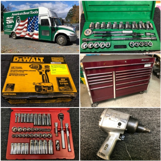 International Tool Truck & MAC & SK Tool Inventory