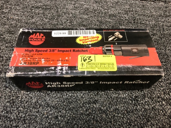 MAC High Speed 3/8" Impact Air Ratchet