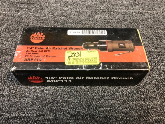 MAC 1/4" Palm Air Ratchet Wrench