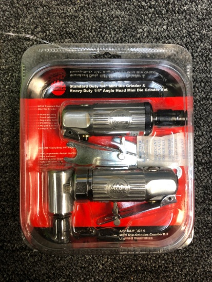 MAC 1/4" HD & Standard Mini Air Die Grinders