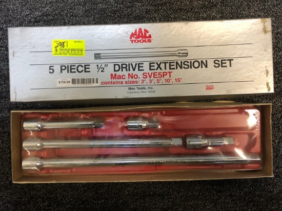 MAC 5pc. 1/2" Extension Set