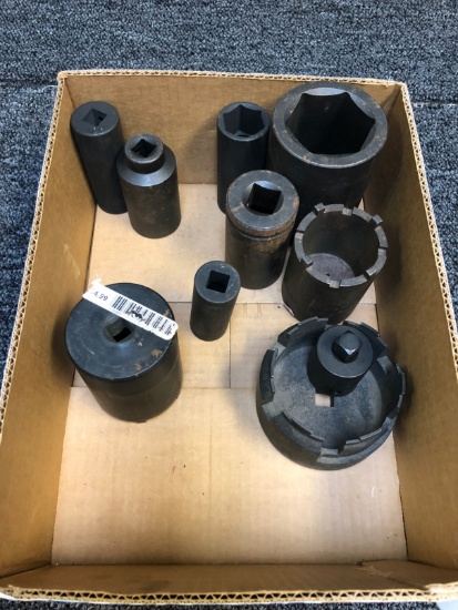 Asst. Axle Nuts & Air Impact Sockets