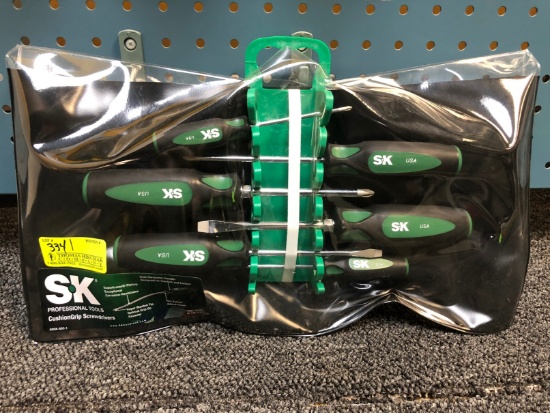 6pc. SK Cushion Grip Screwdriver Set