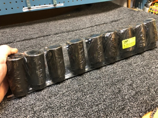 SK 9pc. 1/2" Metric Impact Socket Set