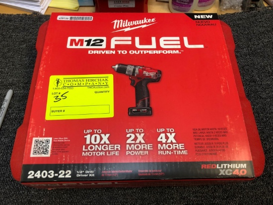 Milwaukee 1/2" Drill / Driver Kit