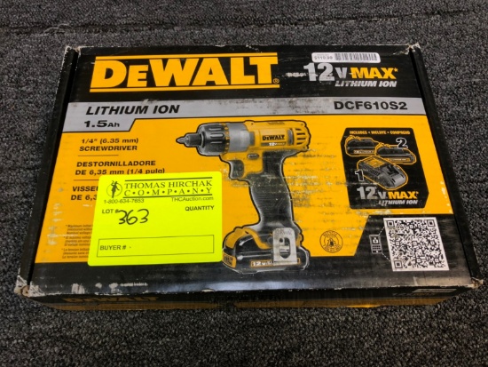 DeWalt 1/4" Screwdriver
