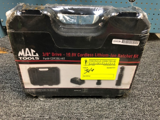 MAC 3/8" Drive 10.8 v Cordless Li-Ion Ratchet Kit