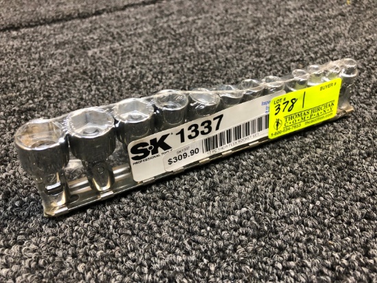 SK 12-PC. 1/4": Drive Flex Socket Set