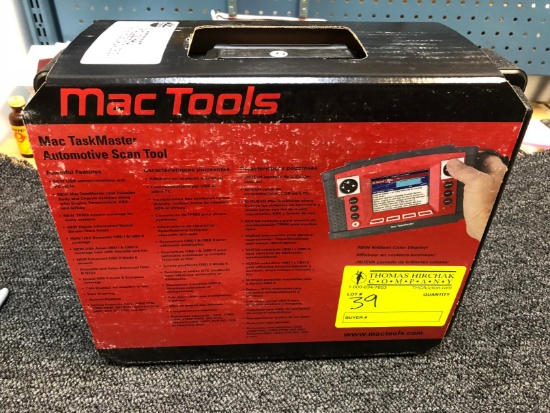MAC TaskMaster Automotive Scan Tool